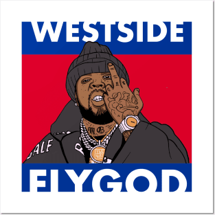 Westside FLYGOD Posters and Art